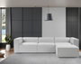 Atelier Del Sofa Sofá Esquinero Gris Lino 297 cm x 190 cm